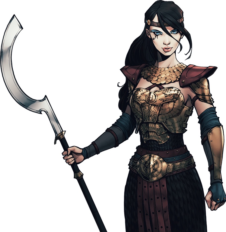 Image of Hero Asenath in King's Throne