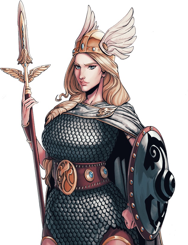 Image of Hero Brunhilde in King's Throne