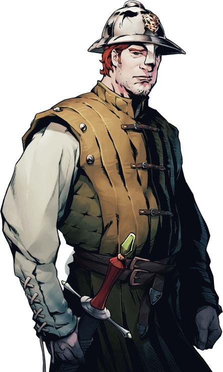 Image of Hero Constable Bertrand in King's Throne