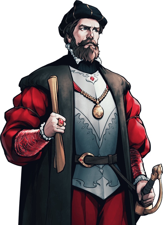 Image of Zodiac Hero Da Gama in King's Throne