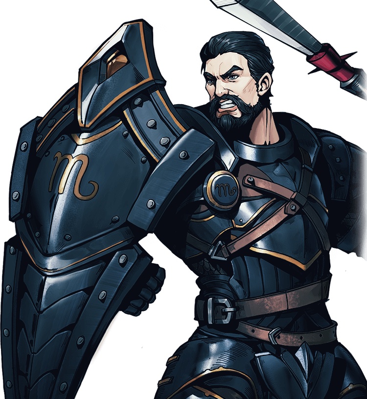 Image of Hero Demir in King's Throne
