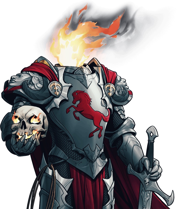 Image of Hero Dullahan in King's Throne