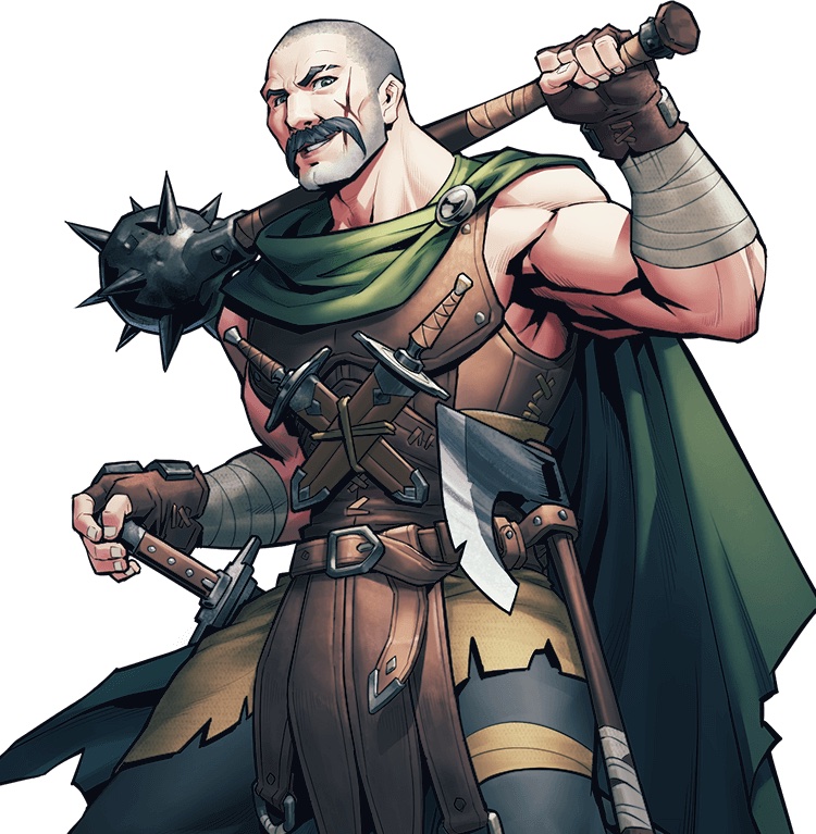 Image of Hero Duncan in King's Throne