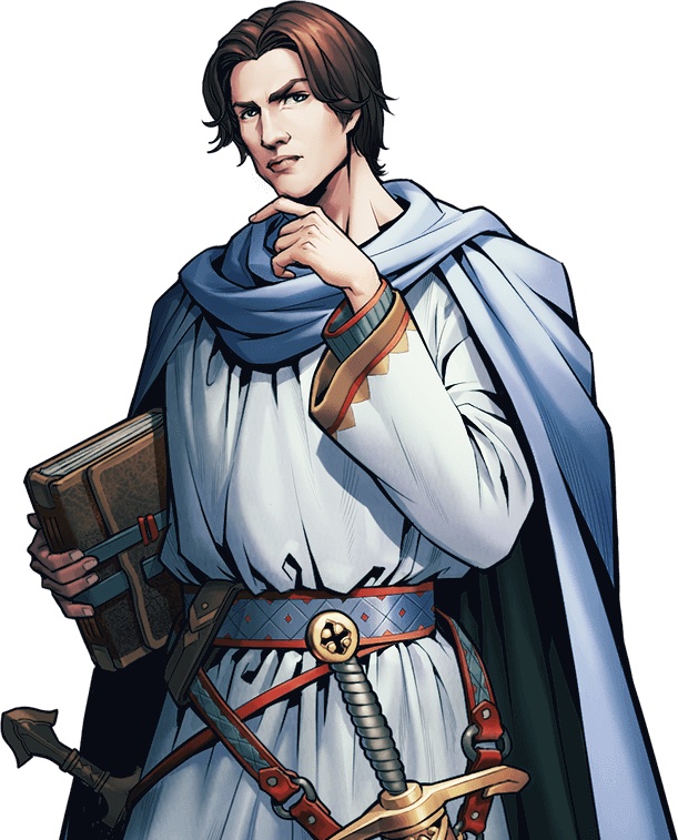 Image of Hero Jean the Chronicler in King's Throne