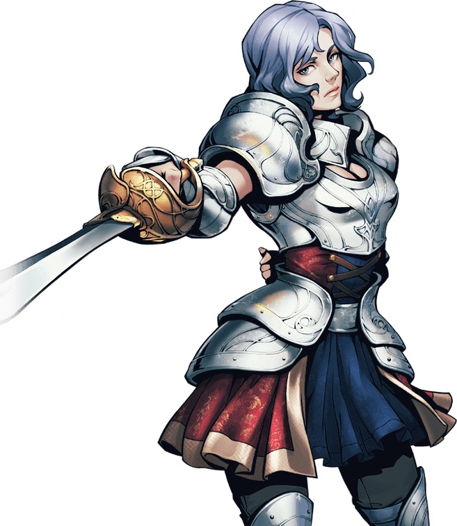 Image of Hero Jeanne in King's Throne