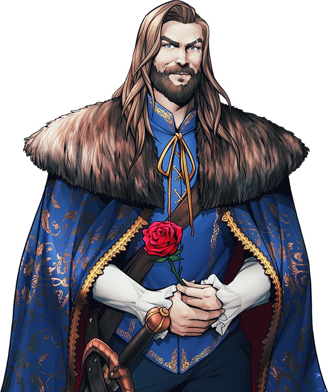 Image of Hero Prince Adam in King's Throne