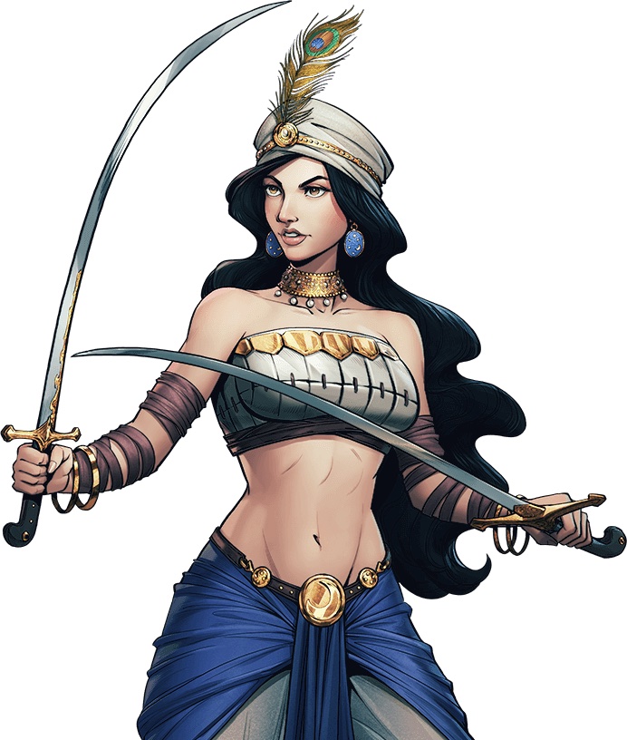 Image of Hero Scheherazade in King's Throne