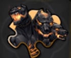 Image of beast Cerberus in King's Throne