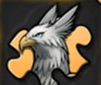 Image of beast Griffin in King's Throne