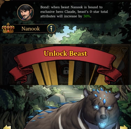 Image of Detailed list and guide for all the beasts in King's Throne in the Menagerie