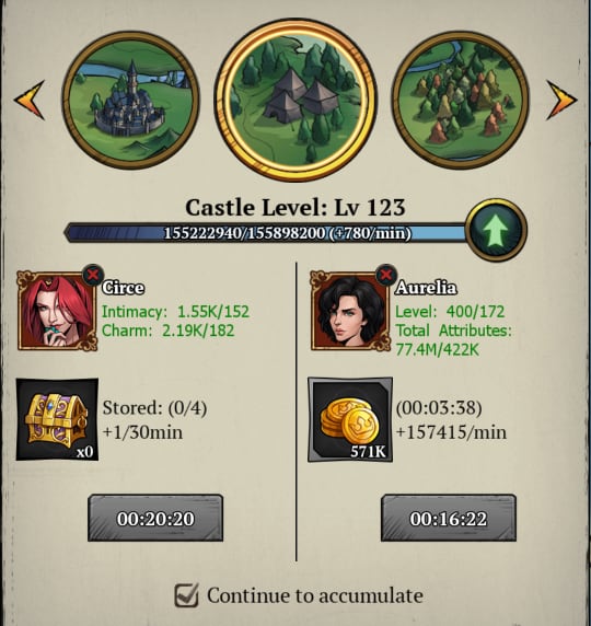 image of Resources and rewards in the defend campaign in King's Throne