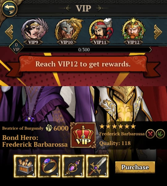 Image of Comprehensive guide to the VIP system in king's throne
