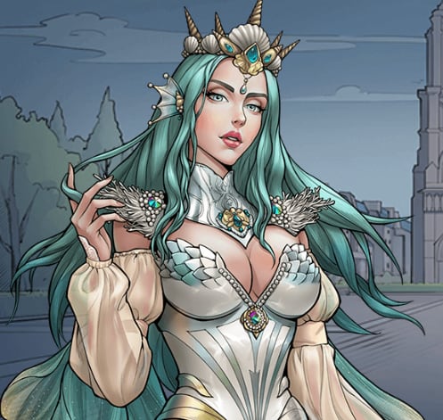 Image of Maiden Calypso in King's Throne