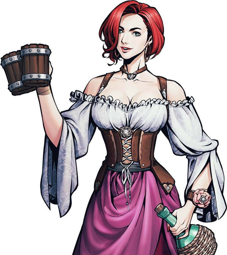 Image of Maiden Clarice in King's Throne