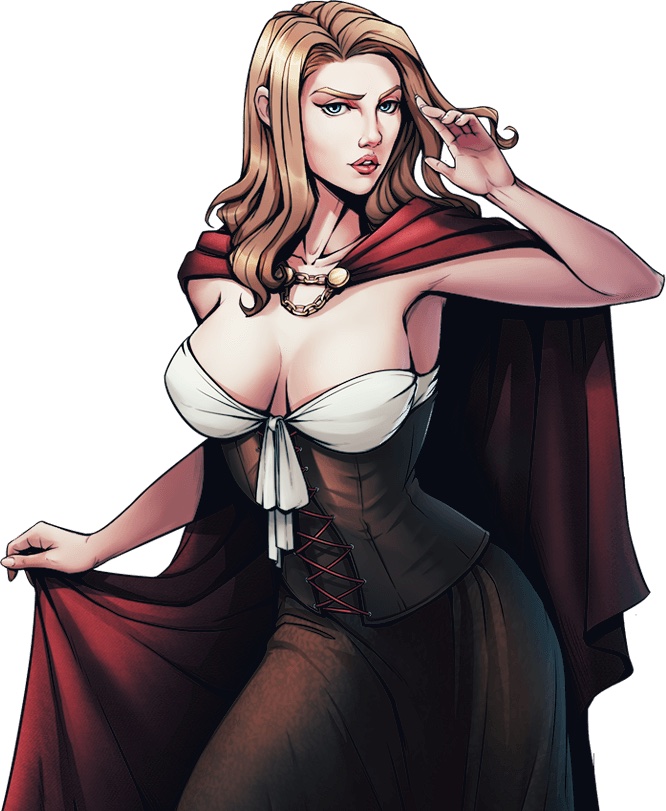 Image of Maiden Elise in King's Throne