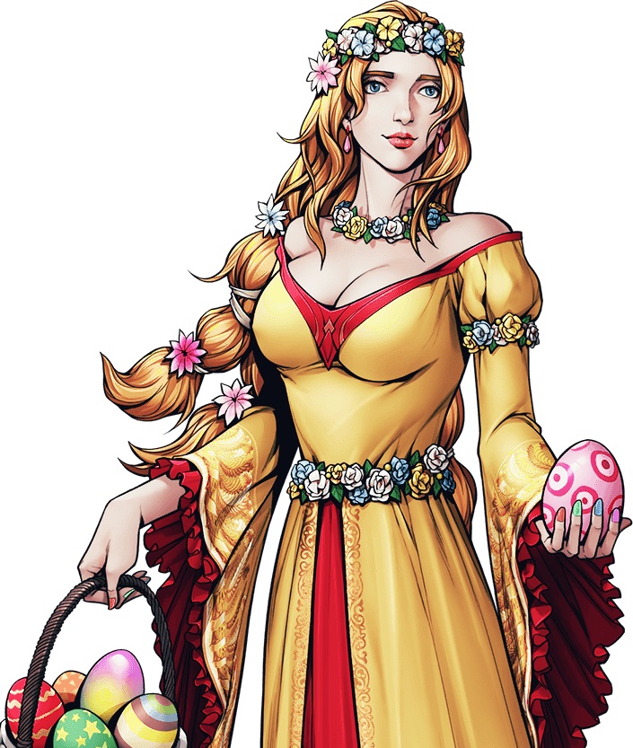 Image of Maiden Eostre in King's Throne