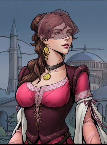 Image of Maiden Evey in King's Throne