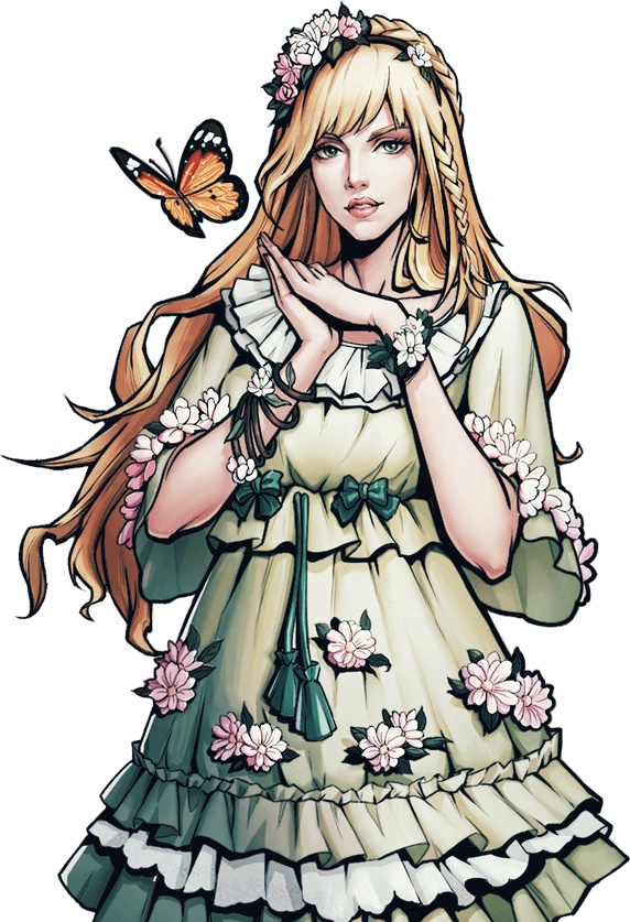 Image of Maiden Fleur in King's Throne