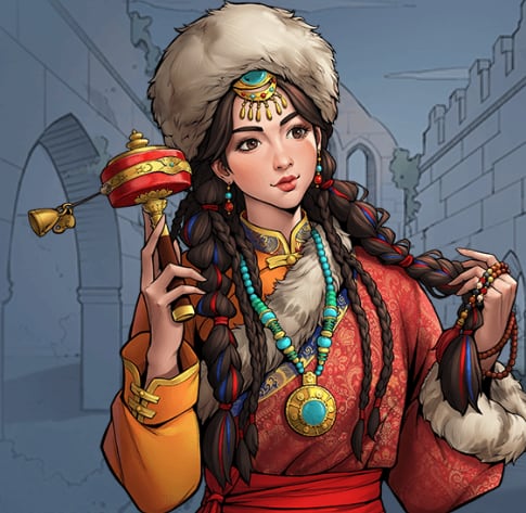 Image of Maiden Gyasa in King's Throne