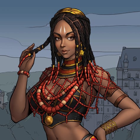 Image of Maiden Idia in King's Throne