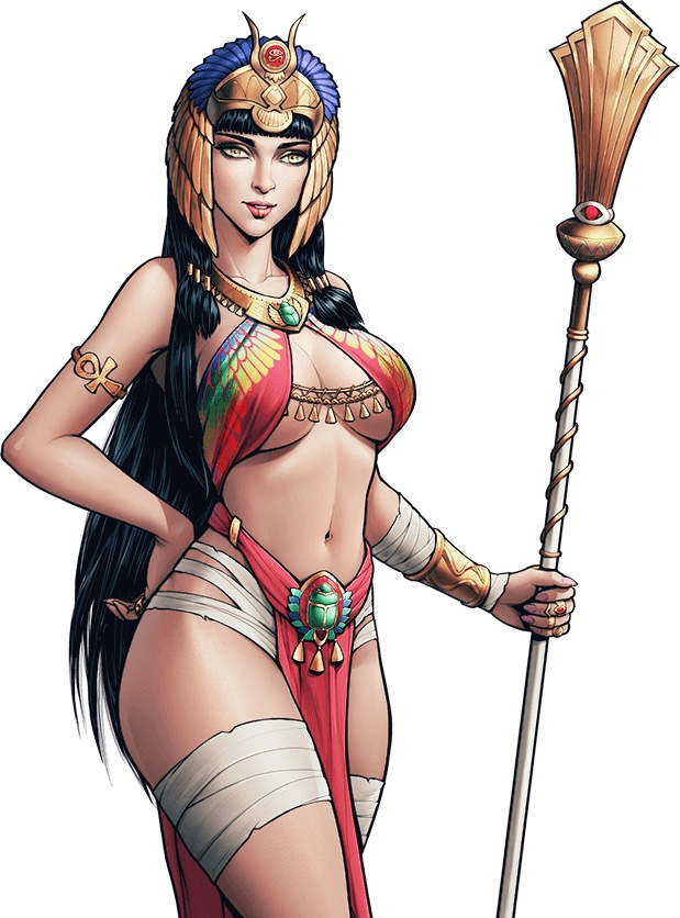 Image of Maiden Isis in King's Throne
