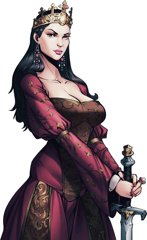 Image of Maiden Morgan La Fey in King's Throne