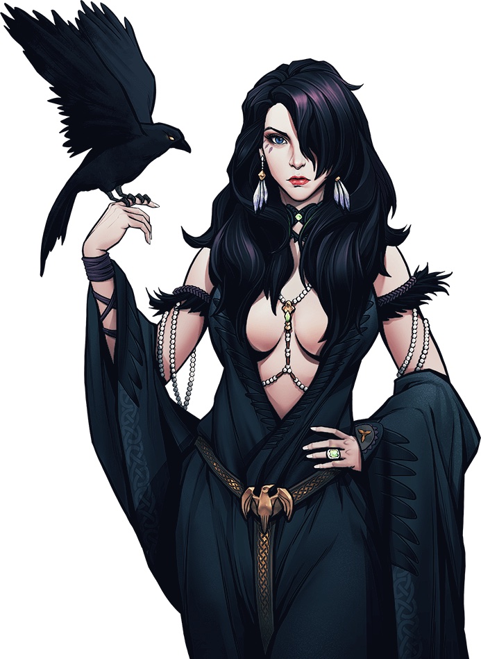 Image of Maiden Morrigan in King's Throne