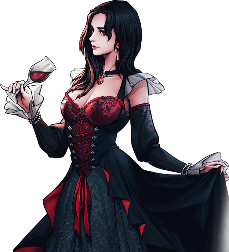 Image of Maiden Natalia in King's Throne