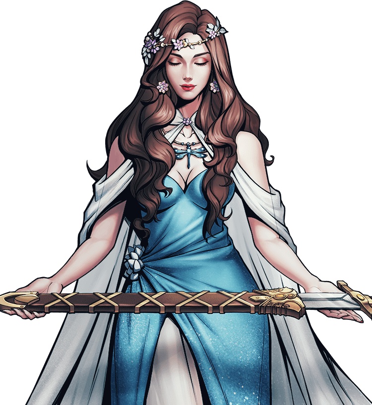 Image of Maiden Nimue in King's Throne