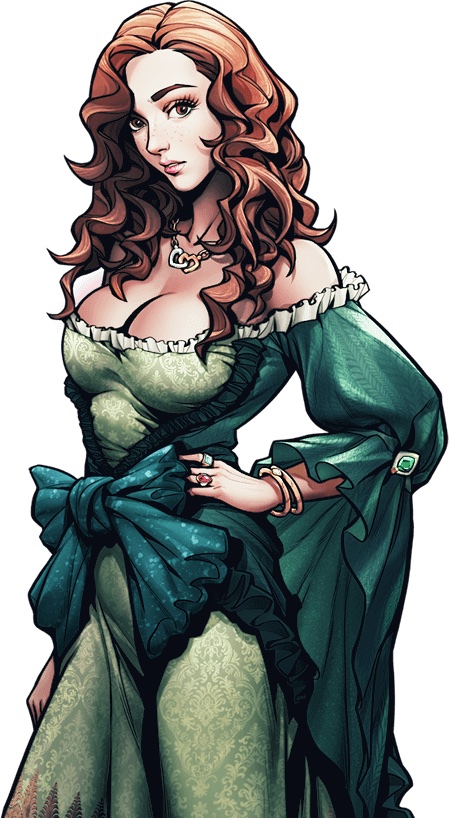 Image of Maiden Ophelia in King's Throne