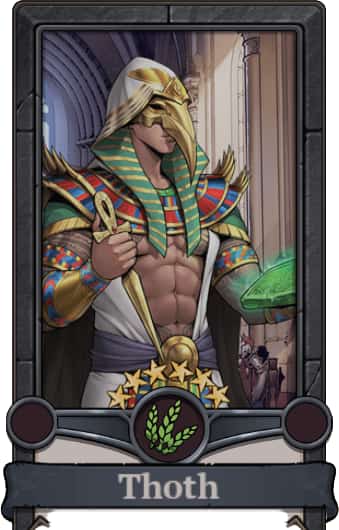 Image of Hero Thoth in King's Throne