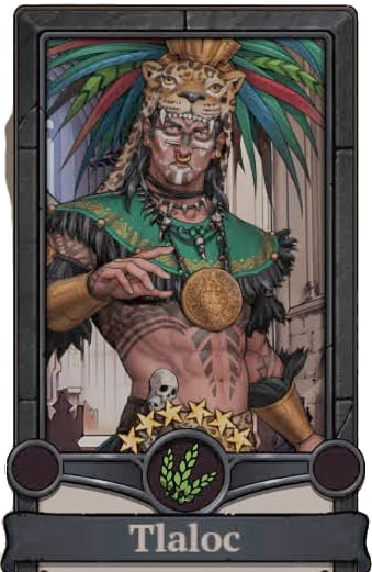 Image of Hero Tlaloc in King's Throne